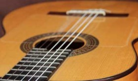 Spruce and Monterey Cypress Guitar